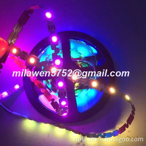 SMD 5050 RGB built in sk6812 ic led bendable digital strip,sk6812 s type led strip